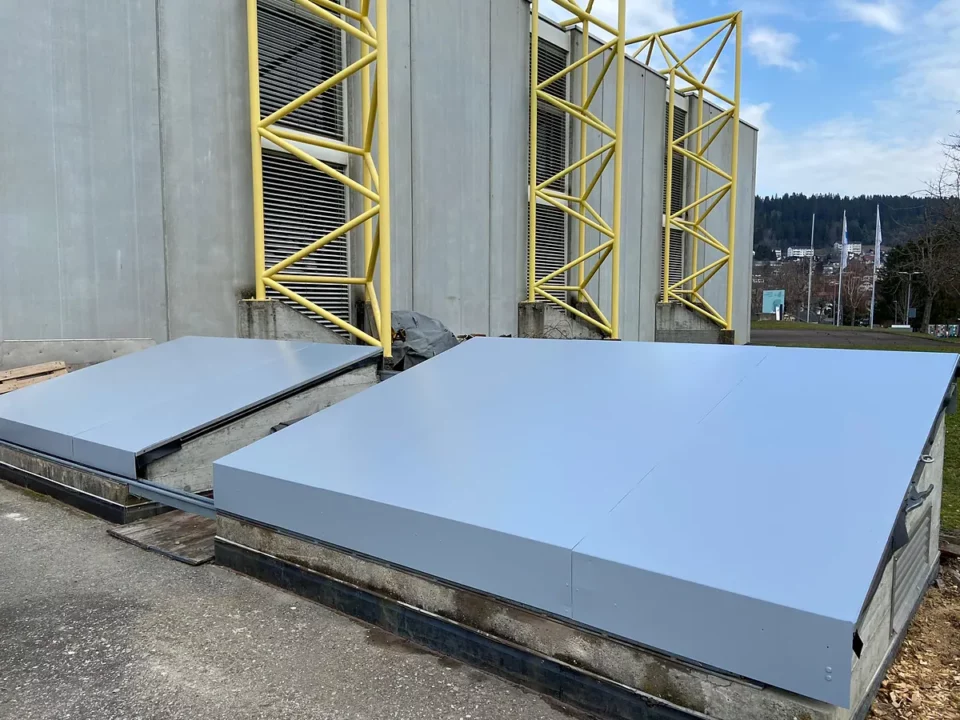 CIP Tramelan in Tramelan: Baustelle von Ma-Tek (Sandstrahlen), Foto 12