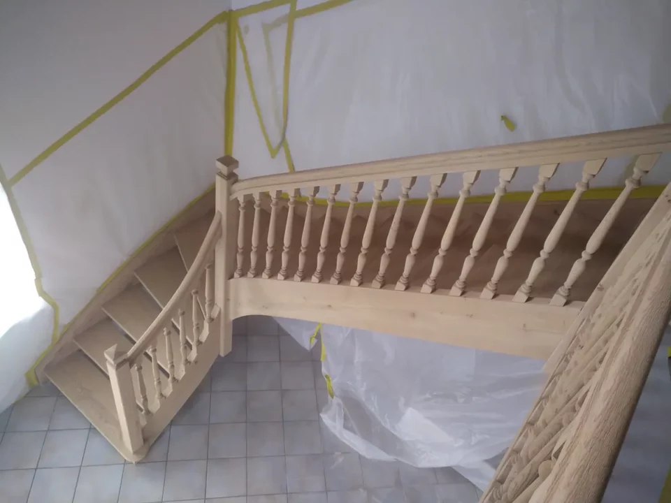 Holztreppen: Baustelle von Ma-Tek (Softstrahlen), Foto 1
