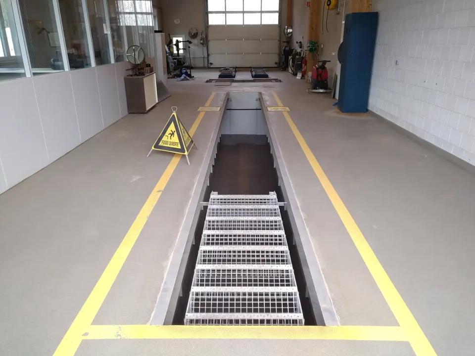 Werkstattgrube: Baustelle von Ma-Tek (Sandstrahlen), Foto 10