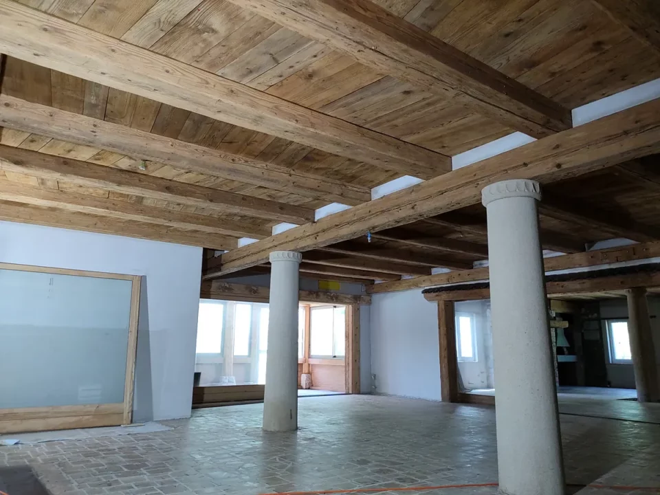 Restaurant de la Charbonnière: Baustelle von Ma-Tek (Softstrahlen), Foto 7