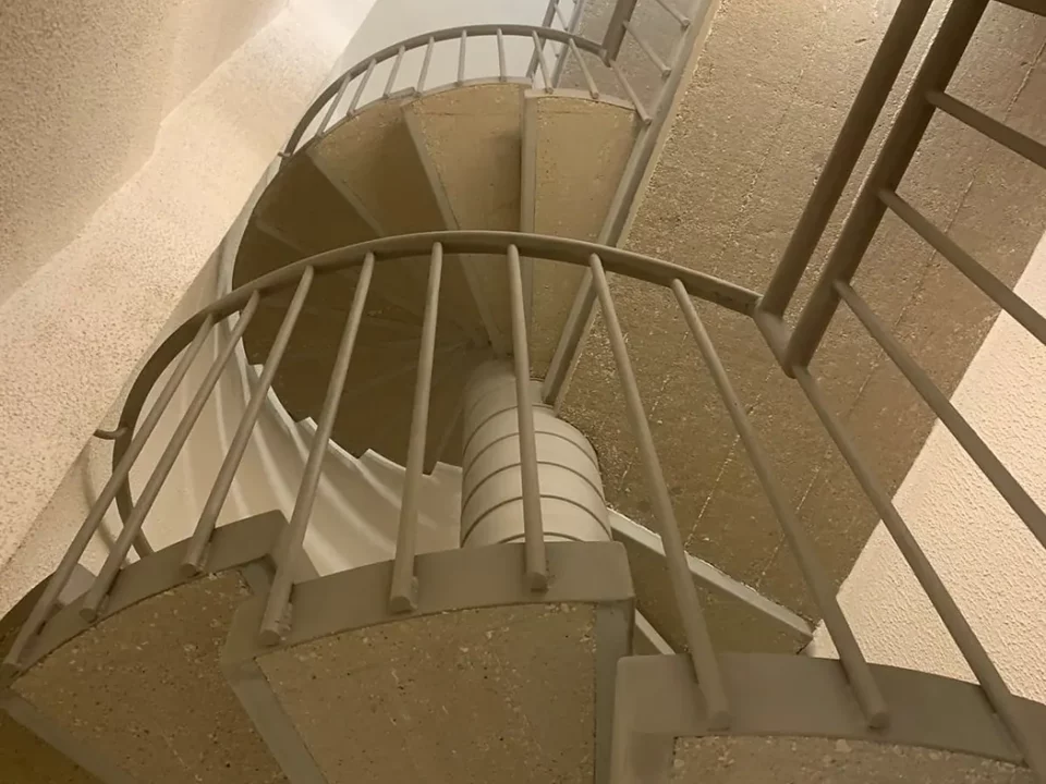 Wendeltreppe – Baustelle von Ma-Tek (Sandstrahlen), Foto 3